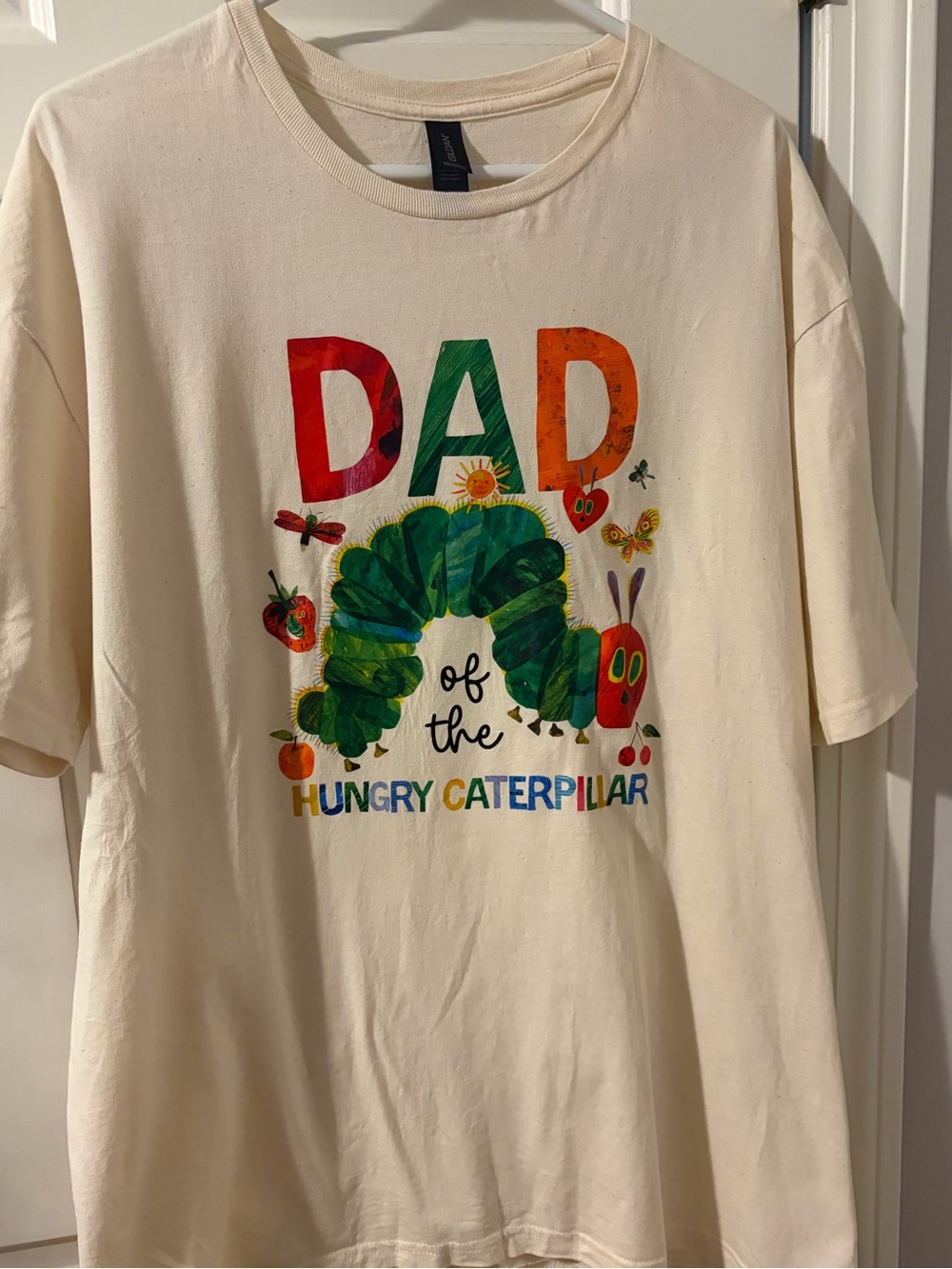 Dad of the Hungry Caterpillar Shirt XL